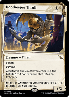 Doorkeeper Thrull (Showcase) (338) [Murders at Karlov Manor] foil - Deck Out Gaming