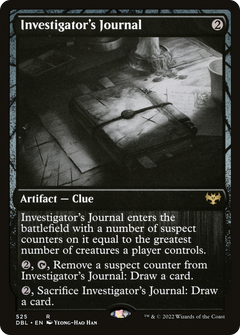 Investigator's Journal (525) [Innistrad: Double Feature] - Deck Out Gaming