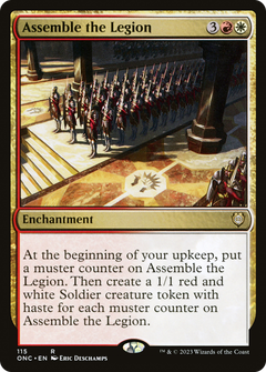 Assemble the Legion (115) [Phyrexia: All Will Be One Commander] - Deck Out Gaming