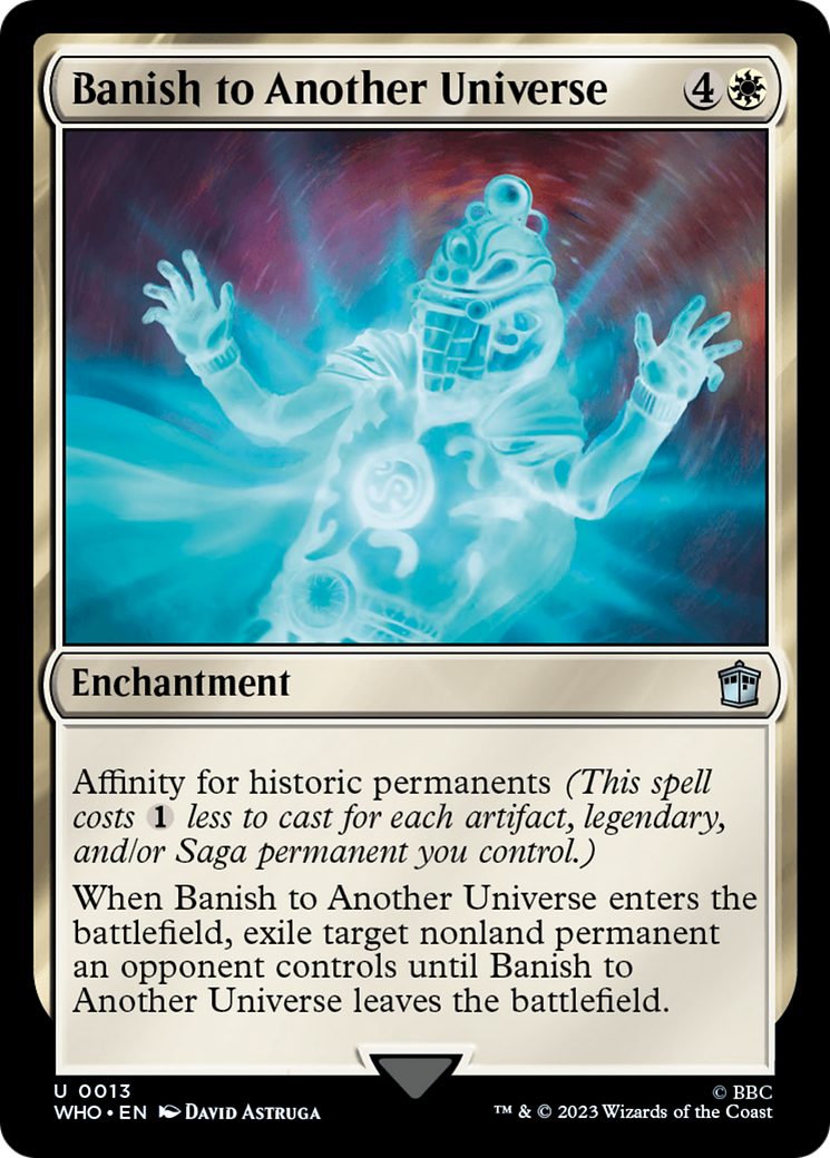 Banish to Another Universe (13) [Doctor Who] foil - Deck Out Gaming