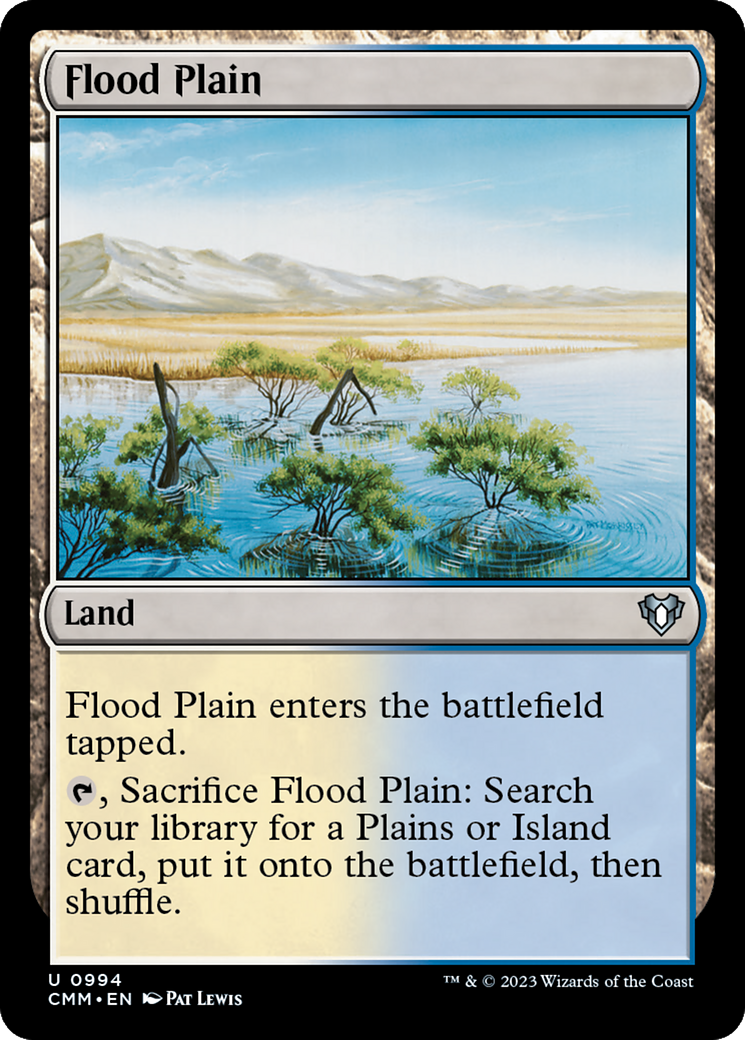 Flood Plain (994) [Commander Masters] - Deck Out Gaming