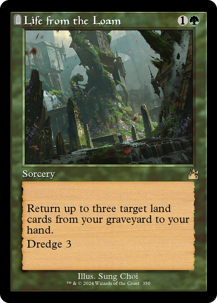 Life from the Loam (Retro Frame) (350) [Ravnica Remastered] foil - Deck Out Gaming