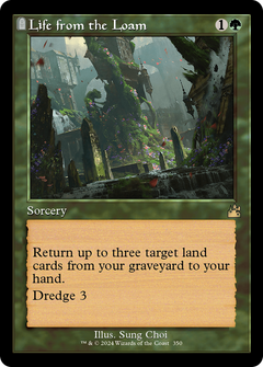 Life from the Loam (Retro Frame) (350) [Ravnica Remastered] - Deck Out Gaming