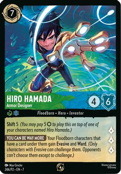 Hiro Hamada - Armor Designer (Store Championship Participant) (24) [Disney Lorcana Promo Cards] - Deck Out Gaming