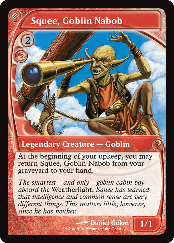 Squee, Goblin Nabob (Future Sight) (247) [Mystery Booster 2] foil - Deck Out Gaming