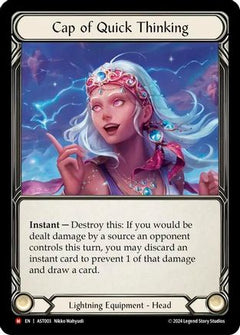 Cap of Quick Thinking (AST003) [Armory Deck: Aurora] Rainbow Foil - Deck Out Gaming