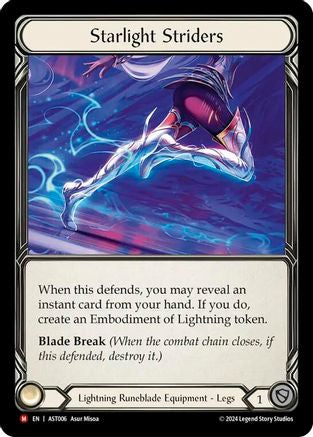 Starlight Striders (AST006) [Armory Deck: Aurora] Rainbow Foil - Deck Out Gaming