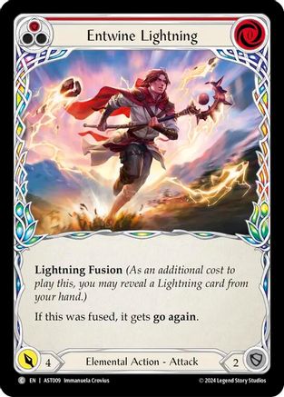 Entwine Lightning (Red) (AST009) [Armory Deck: Aurora] - Deck Out Gaming