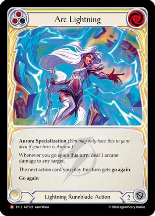 Arc Lightning (AST022) [Armory Deck: Aurora] - Deck Out Gaming