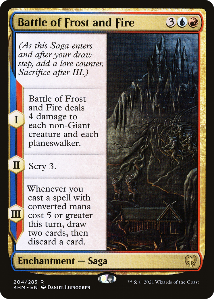 Battle of Frost and Fire (204) [Kaldheim] foil - Deck Out Gaming
