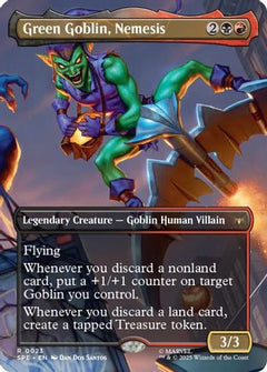 Green Goblin, Nemesis (Borderless) (23) [Marvel's Spider-Man: Eternal-Legal] foil - Deck Out Gaming