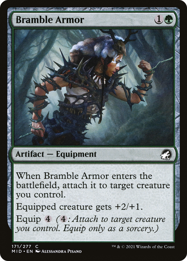 Bramble Armor (171) [Innistrad: Midnight Hunt] - Deck Out Gaming