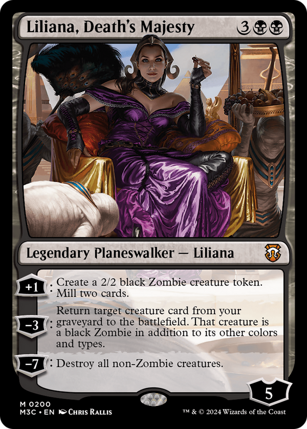 Liliana, Death's Majesty (200) [Modern Horizons 3 Commander] - Deck Out Gaming