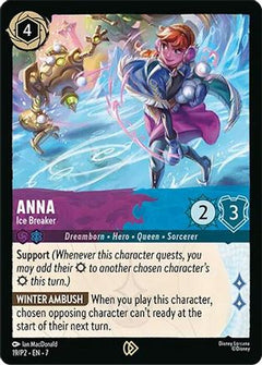 Anna - Ice Breaker (19) [Disney Lorcana Promo Cards] Cold Foil - Deck Out Gaming