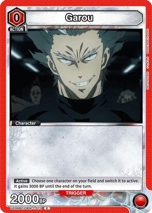 Garou (073) (Box Topper Foil) (UE06BT/OPM-1-073) [UE06BT: One Punch Man] Foil - Deck Out Gaming