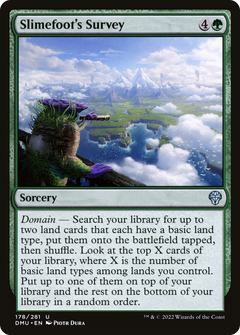 Slimefoot's Survey (178) [Dominaria United] foil - Deck Out Gaming