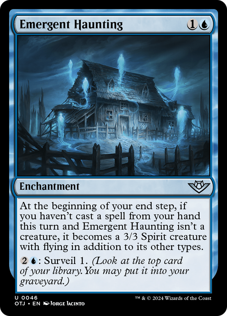 Emergent Haunting (46) [Outlaws of Thunder Junction] - Deck Out Gaming