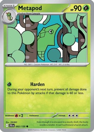 Metapod (2) [SV09: Journey Together] - Deck Out Gaming