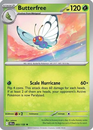 Butterfree (3) [SV09: Journey Together] Holofoil - Deck Out Gaming
