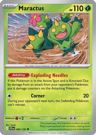 Maractus - 008/159 (8) [SV09: Journey Together] Reverse Holofoil - Deck Out Gaming