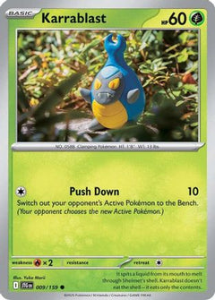 Karrablast (9) [SV09: Journey Together] Reverse Holofoil - Deck Out Gaming