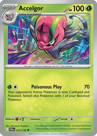 Accelgor (13) [SV09: Journey Together] - Deck Out Gaming