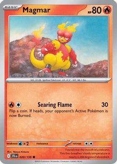 Magmar (20) [SV09: Journey Together] Reverse Holofoil - Deck Out Gaming