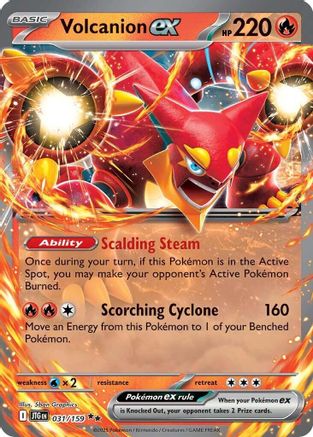 Volcanion ex - 031/159 (31) [SV09: Journey Together] Holofoil - Deck Out Gaming