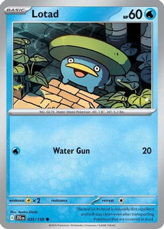 Lotad (35) [SV09: Journey Together] Reverse Holofoil - Deck Out Gaming