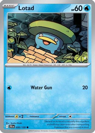 Lotad (35) [SV09: Journey Together] Reverse Holofoil - Deck Out Gaming