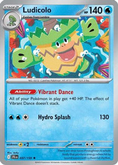 Ludicolo (37) [SV09: Journey Together] Reverse Holofoil - Deck Out Gaming