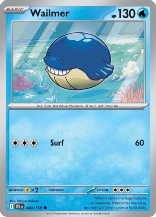 Wailmer (40) [SV09: Journey Together] - Deck Out Gaming