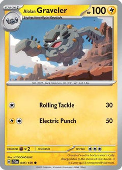 Alolan Graveler (45) [SV09: Journey Together] Reverse Holofoil - Deck Out Gaming