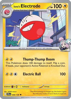 Iono's Electrode (48) [SV09: Journey Together] Reverse Holofoil - Deck Out Gaming