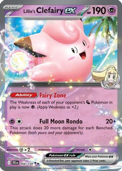 Lillie's Clefairy ex - 056/159 (56) [SV09: Journey Together] Holofoil - Deck Out Gaming