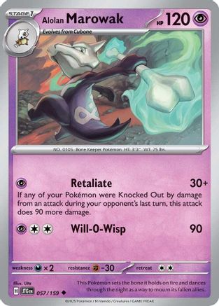 Alolan Marowak (57) [SV09: Journey Together] - Deck Out Gaming