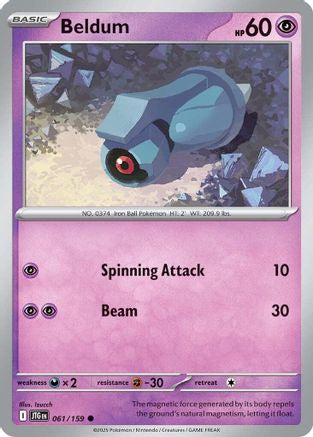 Beldum (61) [SV09: Journey Together] - Deck Out Gaming