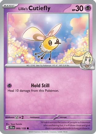 Lillie's Cutiefly (66) [SV09: Journey Together] Reverse Holofoil - Deck Out Gaming