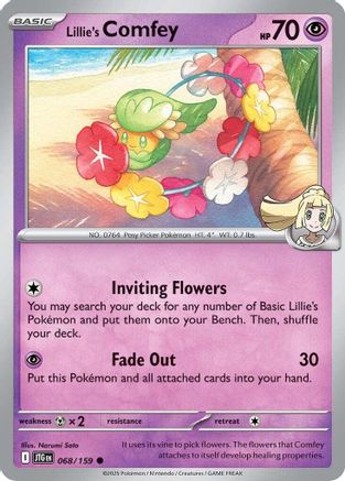 Lillie's Comfey (68) [SV09: Journey Together] Reverse Holofoil - Deck Out Gaming