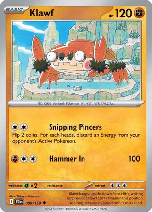 Klawf (90) [SV09: Journey Together] - Deck Out Gaming