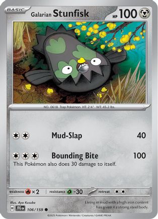 Galarian Stunfisk (106) [SV09: Journey Together] - Deck Out Gaming