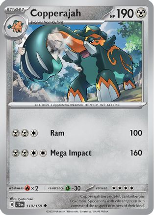 Copperajah (110) [SV09: Journey Together] Reverse Holofoil - Deck Out Gaming