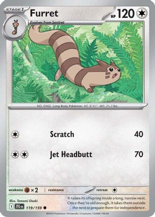 Furret - 119/159 (119) [SV09: Journey Together] - Deck Out Gaming