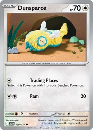Dunsparce (120) [SV09: Journey Together] Reverse Holofoil - Deck Out Gaming