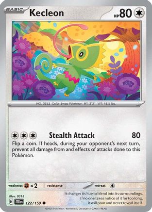 Kecleon (122) [SV09: Journey Together] Reverse Holofoil - Deck Out Gaming
