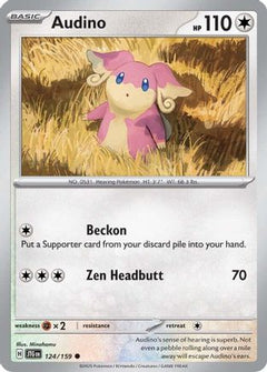 Audino (124) [SV09: Journey Together] Reverse Holofoil - Deck Out Gaming