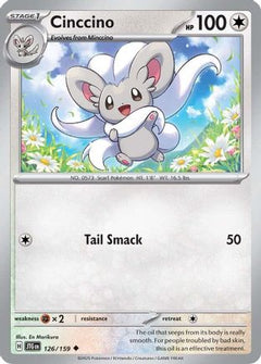Cinccino (126) [SV09: Journey Together] - Deck Out Gaming