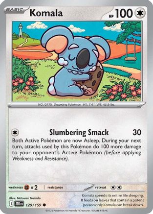 Komala (129) [SV09: Journey Together] - Deck Out Gaming