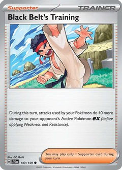 Black Belt's Training - 143/159 (143) [SV09: Journey Together] Reverse Holofoil - Deck Out Gaming
