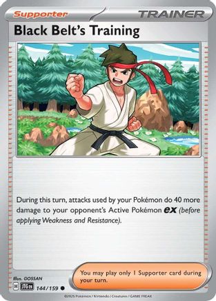 Black Belt's Training - 144/159 (144) [SV09: Journey Together] - Deck Out Gaming